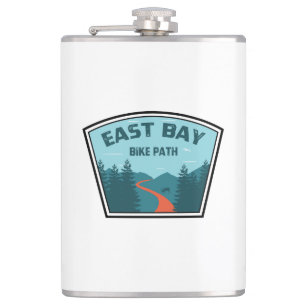 East Bay Bike Path Hip Flask