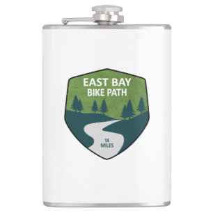 East Bay Bike Path Hip Flask