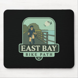 East Bay Bike Path - Rhode Island (cycling) Mouse Pad