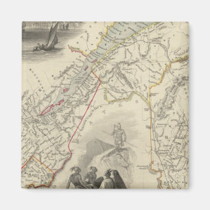 East Canada And New Brunswick Magnet