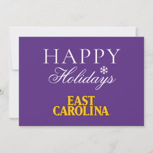 East Carolina University   East Carolina Holiday Card