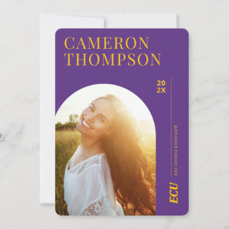 East Carolina University | ECU Logo Invitation