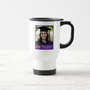 East Carolina University ECU Logo Travel Mug