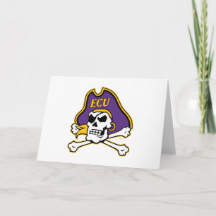 East Carolina University   ECU Pirates Card