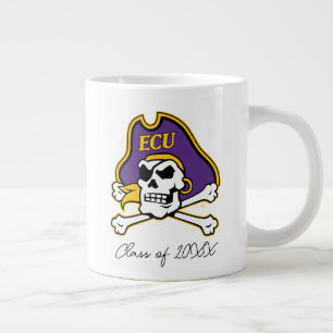 East Carolina University ECU Pirates Large Coffee Mug