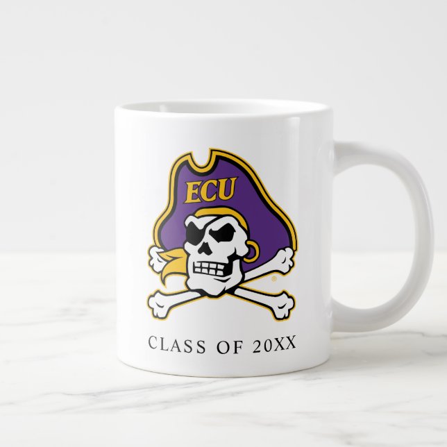 East Carolina University | ECU Pirates Large Coffee Mug (Right)