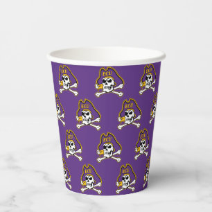 East Carolina University ECU Pirates Paper Cups