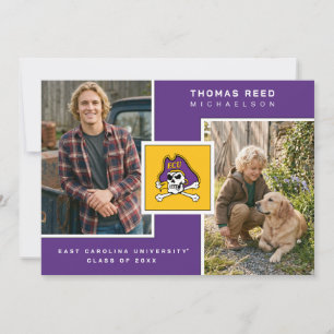 East Carolina University Graduation Invitation