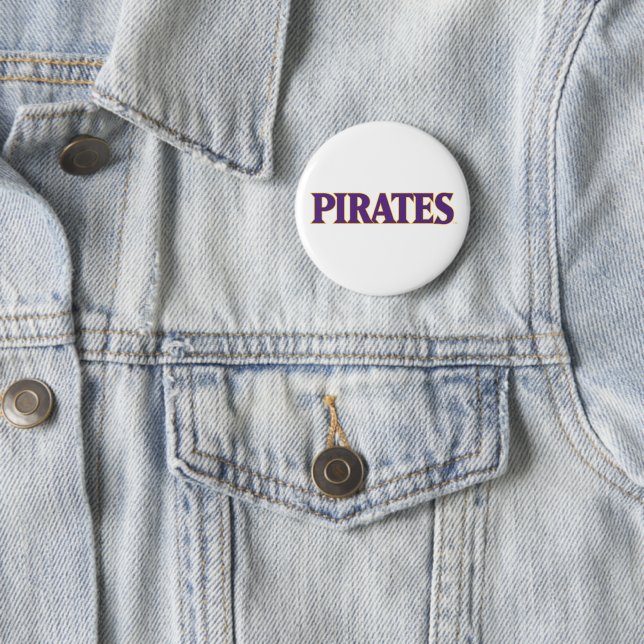 East Carolina University | Pirates 6 Cm Round Badge (In Situ)
