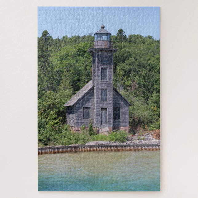 East Channel Lighthouser Jigsaw Puzzle (Vertical)