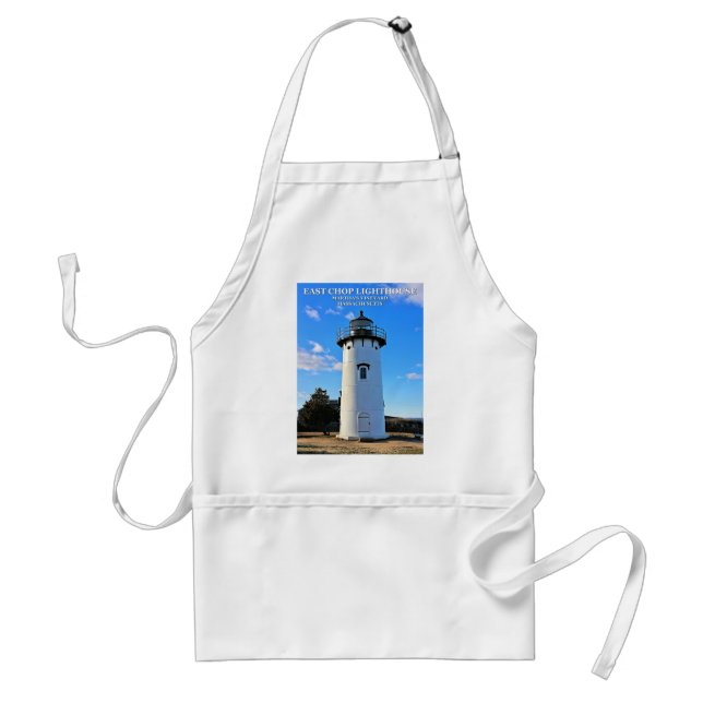 East Chop Lighthouse, Massachusetts Cooking Apron (Front)