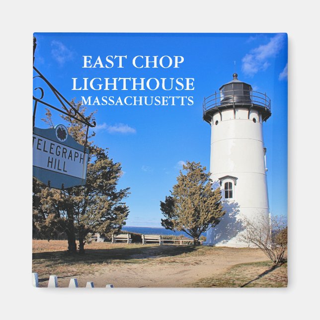 East Chop Lighthouse, Massachusetts Magnet (Front)