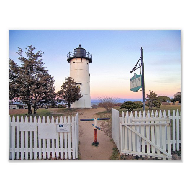 East Chop Lighthouse, Massachusetts Photo Print (Front)