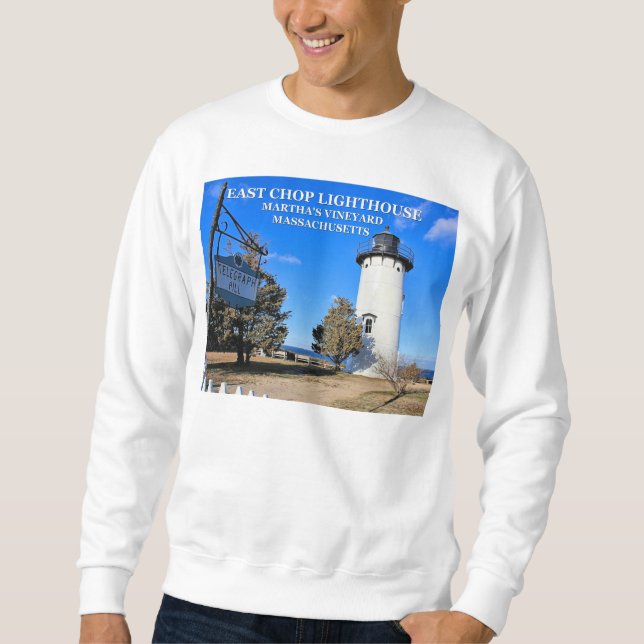 East Chop Lighthouse, Massachusetts Sweatshirt (Front)