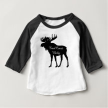 East Coast Baby cute rustic moose Christmas