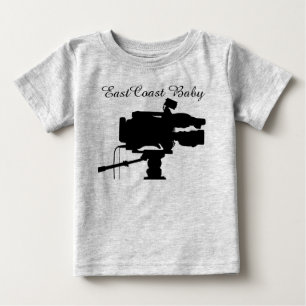 East Coast Baby film cinema movie camera T-Shirt