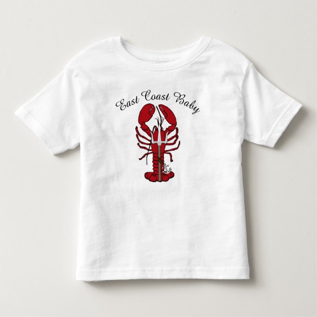 East Coast Baby Lobster Nova Scotia Canada Toddler Toddler T-Shirt (Front)