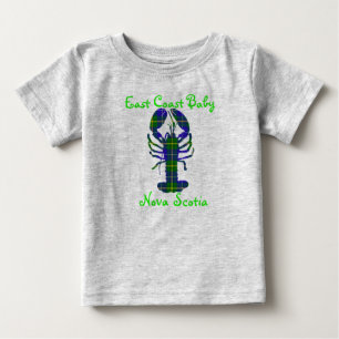 East Coast Baby Lobster Nova Scotia tartan Canada T-Shirt
