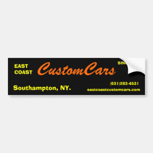 east coast bumper sticker