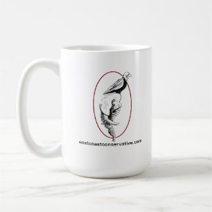 East Coast Conservative Podcast Logo Mug 15oz
