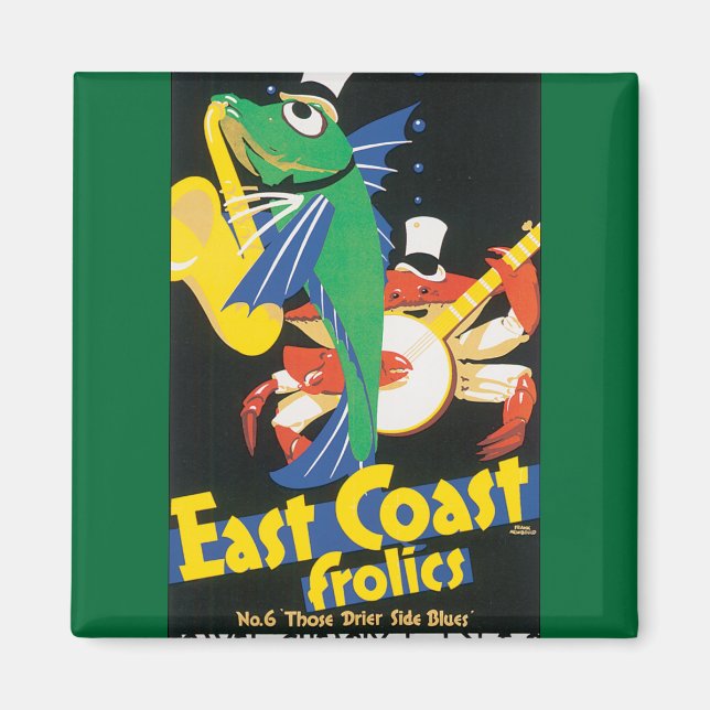 East Coast Frolics Magnet (Front)