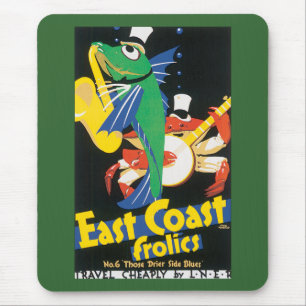 East Coast Frolics Mouse Pad