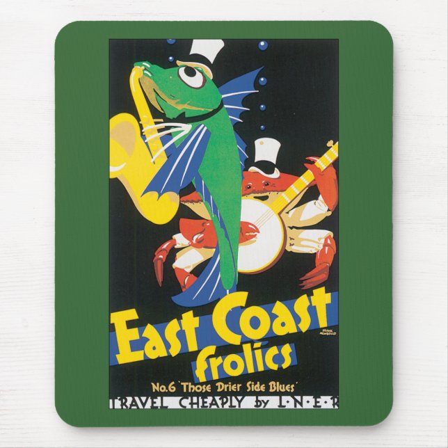East Coast Frolics Mouse Pad (Front)