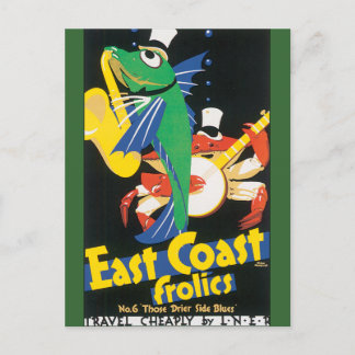 East Coast Frolics Postcard
