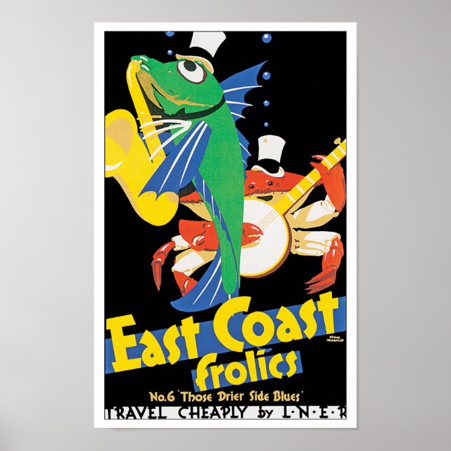 East Coast Frolics Poster (Front)