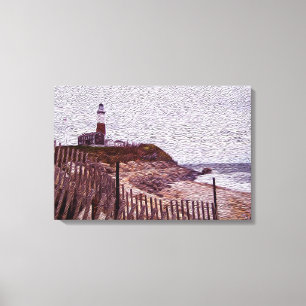 East Coast Lighthouse Canvas Print