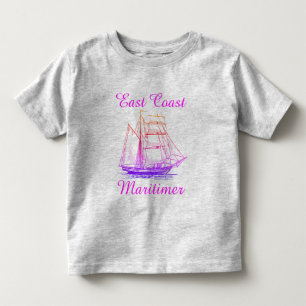 East coast Maritimer sailing ship nautical shirt