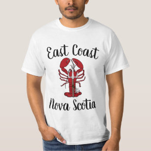 East Coast Nova Scotia red trident lobster T-Shirt