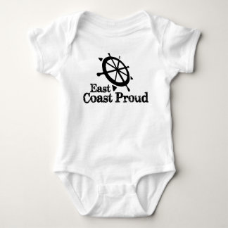 East Coast Proud - Nautical Helm Baby Bodysuit