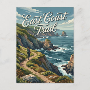 East Coast Trail Canada Postcard
