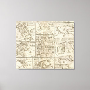 East Coast, US Canvas Print