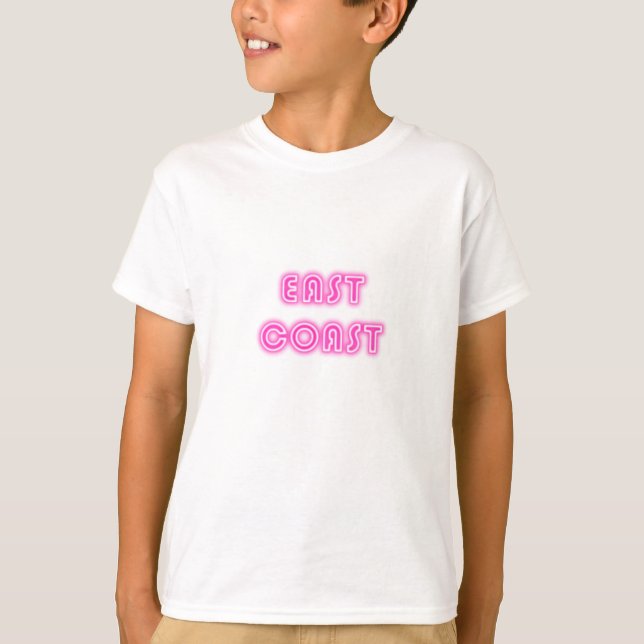 East Coast Youth Tee Shirt (Front)