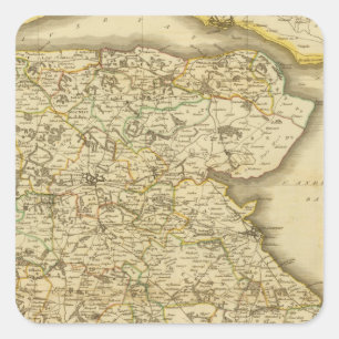 East Fife Square Sticker