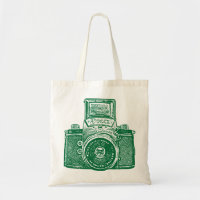 East German Camera - Forest Green