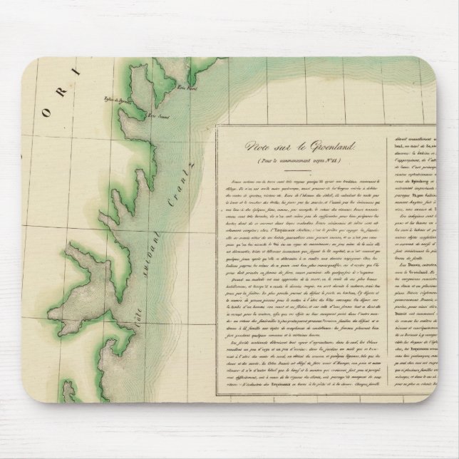 East Greenland 20 Mouse Pad (Front)