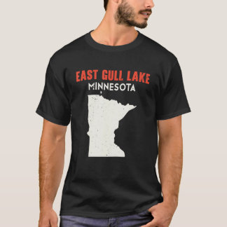 East Gull Lake Minnesota USA State America Travel  T-Shirt