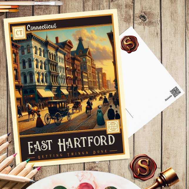 East Hartford, Connecticut | Vintage Postcard (Creator Uploaded)