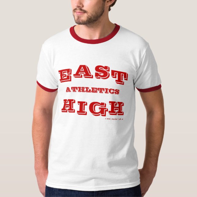 East High Athletics T-Shirt (Front)