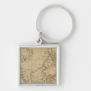 East India Islands 2 Key Ring