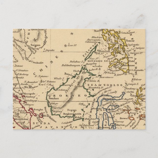 East India Islands Postcard (Front)