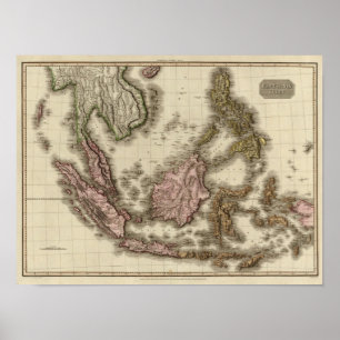 East India Isles Poster