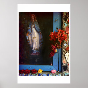 East LA Mary Poster