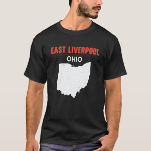 East Liverpool Ohio USA State America Travel Ohioa T-Shirt