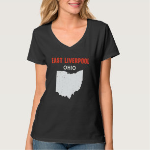 East Liverpool Ohio USA State America Travel Ohioa T-Shirt