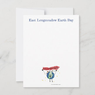 East Longmeadow Earth Day Note Card
