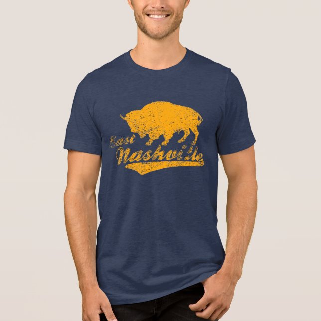 EAST NASH BUFFALO Tri-Blend SHIRT (Front)